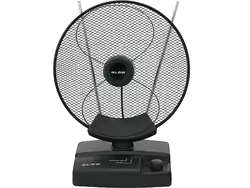 Antena wewnętrzna BLOW ATD17 DVB-T, aktywny wzmacniacz, obrotowa 360°, czarna