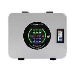 Automatyczny stabilizator napięcia Qoltec AVR 3000VA 2400W Qoltec