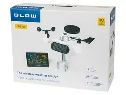Bezprzewodowa stacja pogodowa z kolorowym wyświetlaczem BLOW WS301