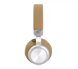 Bezprzewodowe Bluetooth słuchawki złote  LTC SYMPHONY mikrofon FM SD AUX