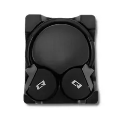 Bezprzewodowe słuchawki Qoltec bluetooth nauszne z mikrofonem Super Bass