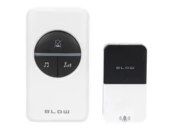 Dzwonek do drzwi bezprzewodowy Blow KINETIC DK-11 biały