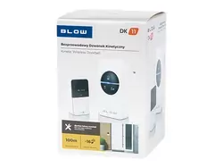 Dzwonek do drzwi bezprzewodowy Blow KINETIC DK-11 biały
