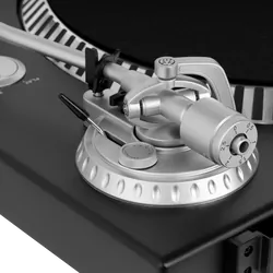 Gramofon Kruger&amp;Matz TT-602 srebrny, USB, digitalizacja, RCA, przedwzmacniacz