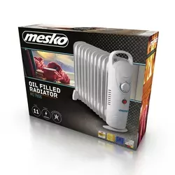 Grzejnik olejowy 11 żeberek Mesko MS 7806 1200W