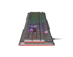 KLAWIATURA DLA GRACZY GENESIS RHOD 400 RGB ALU Z PODŚWIETLENIEM