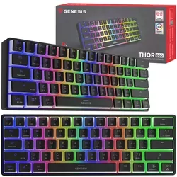 Klawiatura gamingowa bezprzewodowa  mechaniczna Genesis THOR 660 podświetlana RGB