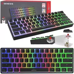 Klawiatura gamingowa bezprzewodowa  mechaniczna Genesis THOR 660 podświetlana RGB