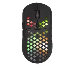 Mysz gamingowa bezprzewodowa BLOW FLASH + mata  podświetlana LED GRB + chłodząca  podstawka