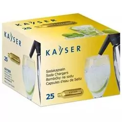 Naboje do saturatora 25 szt Kayser CO2 7,5gr