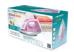 Parowe żelazko 2400W ceramiczne Esperanza TULLE CERAMIC