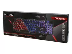 Podświetlana gamingowa klawiatura LED Adrenaline CERBERUS