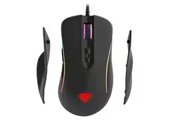 Podświetlana gamingowa mysz dla graczy GENESIS XENON 750 RGB aż 10200DPI + podkładka