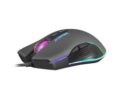 Podświetlana gamingowa mysz FURY Scrapper 6400DPI RGB dla graczy + oprogramowanie