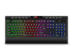 Podświetlana klawiatura Havit KB487L dla graczy  gamingowa RGB 