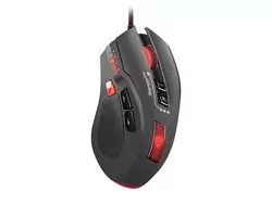 Podświetlana mysz gamingowa dla graczy GENESIS XENON 200 RGB 3200DPI   mata GENESIS CARBON 500