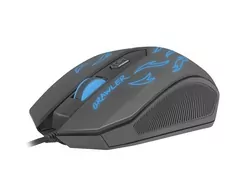 Podświetlana mysz gamingowa FURY BRAWLER + mata + słuchawki z mikrofonem