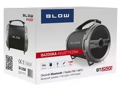 Przenośny Głośnik Bluetooth Bazooka 150W usb sd fm aux BLOW BT2500