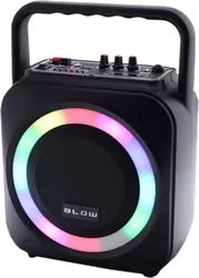 Przenośny głośnik bluetooth BLOW BT800 100W + mikrofon + pilot USB SD FM AUX