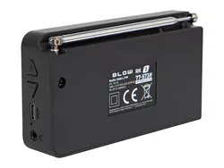 Radio kuchenne bezprzewodowe BLOW RK4 Bluetooth, akumulator 2000mAh, DAB+/FM