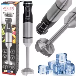 Ręczny blender z funkcją Turbo i kruszenia lodu Adler AD 4628