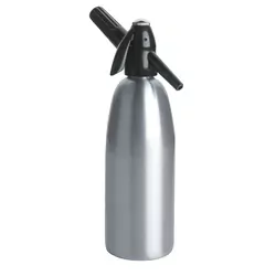 Saturator  do wody syfon srebrny QUICK SODA SA-01A 1L