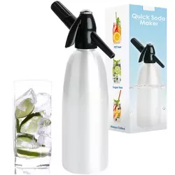 Saturator syfon do wody biały QUICK SODA SA-01B1L