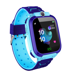 Smartwatch zegarek dla dzieci Q12 niebieski wodoodporny