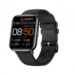 Smartwatch zegarek sportowy z metalową kopertą SENBONO X27 - czarny