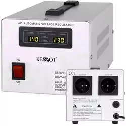Stabilizator napięcia automatyczny KEMOT MSER-1000 1000VA serwomotor