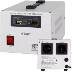 Stabilizator napięcia automatyczny MSER-500 500VA serwomotor KEMOT