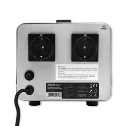 Stabilizator napięcia AVR PRO 1000VA 3% 800W automatyczny Qoltec