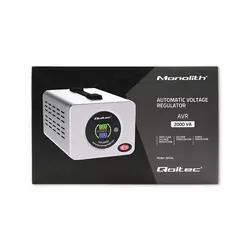 Stabilizator napięcia Qoltec automatyczny AVR 2000VA 1600W