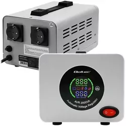 Stabilizator napięcia Qoltec automatyczny AVR 2000VA 1600W