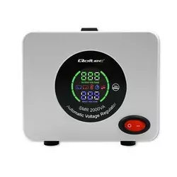 Stabilizator napięcia Qoltec automatyczny AVR PRO 2000VA 3% 1600W