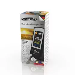 Stacja pogodowa data godzina budzik Mesko MS 1177