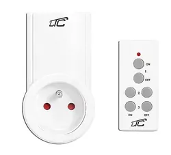 Sterowane pilotem gniazdo sieciowe LTC  zdalnie sterowane