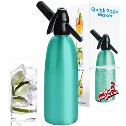 Syfon do wody saturator 1L miętowy QUICK SODA SA-01 - special edition