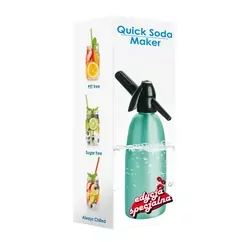 Syfon do wody saturator 1L miętowy QUICK SODA SA-01 - special edition