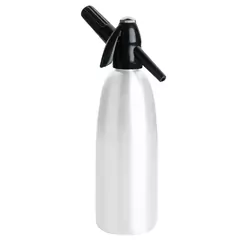Syfon do wody saturator 1L QUICK SODA biały   25 naboi   5 kostek lodu