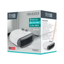 Termowentylator TEESA TSA8027 farelka z termostatem 2000W