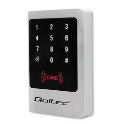 Zamek szyfrowy z czytnikiem RFID Qoltec MIMAS brelok dzwonek kod karta