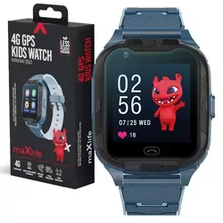 Zegarek smartwatch dla dzieci Maxlife MXKW-350 GPS WiFi niebieski