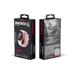 Zegarek smartwatch różowo-złoty Maxlife MXSW-100