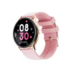 Zegarek smartwatch różowo-złoty Maxlife MXSW-100