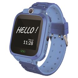 Zestaw dla dzieci smartwatch niebieski  zegarek Maxlife Kids Watch MXKW-300   karta 16GB   głośnik Bluetooth