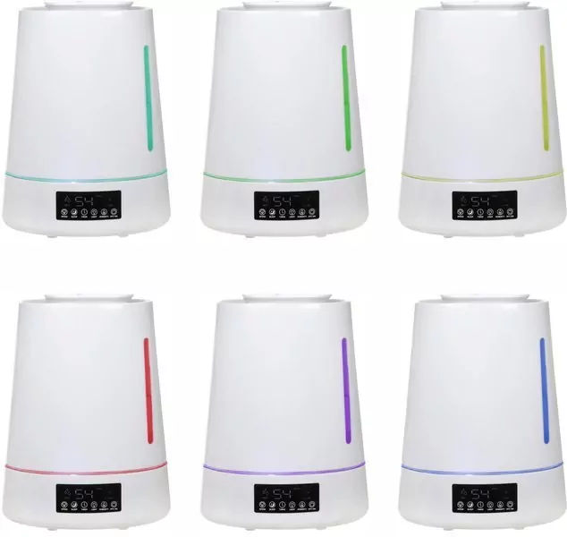 Nawilżacz powietrza ultradźwiękowy 4 L LCD / LED jonizacja