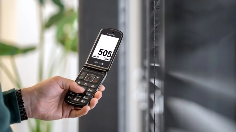 Telefon komórkowy GSM Kruger&Matz Simple 929 dla seniora