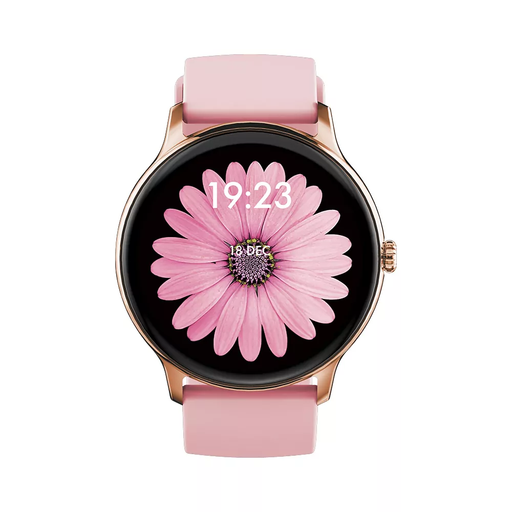 Zegarek smartwatch różowo-złoty Maxlife MXSW-100