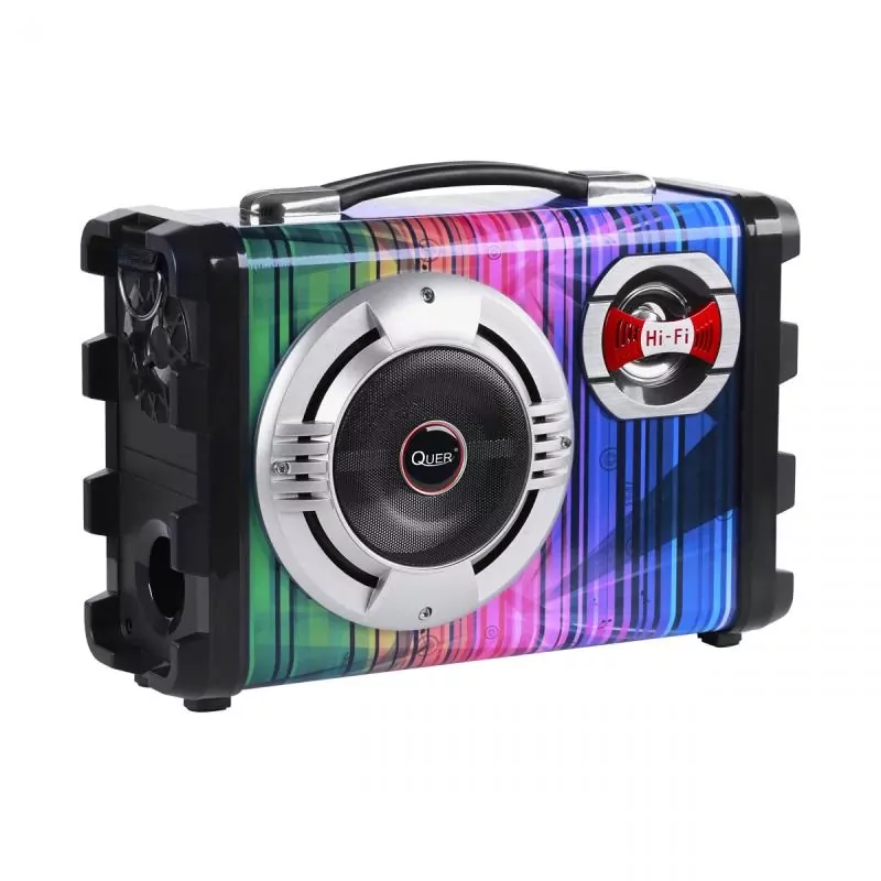 Głośnik bluetooth + mikrofon Quer RMS 20W mp3 bluetooth fm karaoke